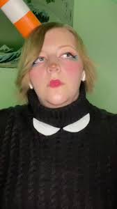 Literally the ONLY thing I like abt this cosplay is the makeup ||  #chalicecuphead #cuphead #thecupheadshow #thecupheadshowcosplay  #chalicecupheadshow #chalicecosplay