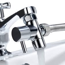 2 or 3 function bath & shower diverter valves & trim. Tecmolog Brass Sink Valve Diverter Faucet Splitter For Kitchen Or Bathroom Faucet Adapter 3 Way Faucet Diverter Valve Sink Faucet Replacement Part M22 X M24 Chrome Sba021c Buy Online In Barbados At