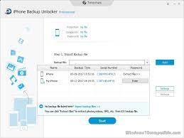 Here you need one of the best iphone backup unlocker tool to help you out. Tenorshare Iphone Backup Unlocker 4 1 0 0 Free Download