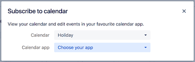 Subscribe To Team Calendars From Apple Calendar Team Calendars Data Center And Server 6 0 Atlassian Documentation