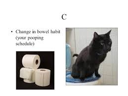 Colon cancer warning signs <ul><li>a change in your bowel habits, including diarrhea or constipation or a change in the consistency of your stool for more than a couple of li>in this country, cancer of the endometrium is the most common cancer found in women's reproductive organs. Caution 7 Warning Signs That You Should Have Examined By A Doctor Ppt Download