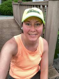 The early birds up and ready for the Caribbean Wellness Day fun walk.