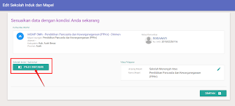 Tentunya siswa tersebut harus dikeluarkan atau dilakukannya mutasi dari sekolah asal ke sekolah baru. Perubahan Data Satminkal Dan Mapel Panduan Sim Pkb Diklat K13 Gtk