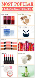 Yesstyle Top 10 Most Popular Korean Beauty Brands Korean Beauty Brands Korean Makeup Tips Korean Beauty