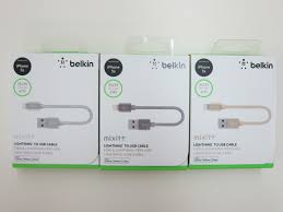 Belkin 6 Mixit Metallic Lightning To Usb Chargesync Cable Blog Lesterchan Net