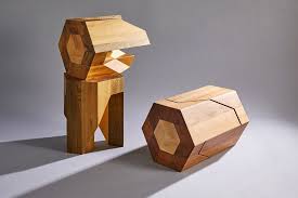 While artwork, piece size, and. Japanese Puzzle Making Technique Inspires These Minimal Wooden Nesting Stools Yanko Design