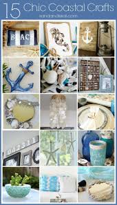 15 Chic Coastal Crafts For The Home Sand And Sisal Beach Crafts Handmade Home Decor Coastal Decor