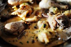 Chicken With Mushrooms And Artichokes Recipe Mushroom Chicken Cooking Stuffed Mushrooms