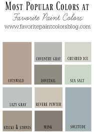 Which is the best paint color for gray? Top 10 Most Popular Paint Colors At Fpc Favorite Paint Colors Blog