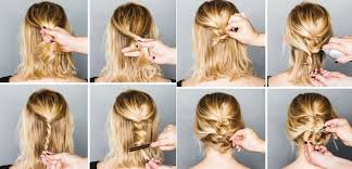 احدث قصات شعر للبنات 2018 القيصر نيوز Peinados Faciles Para Cabello Corto Peinados Sencillos Peinados Pelo Corto