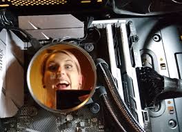 I think the kraken x62 or x63 are probably about the best you can get. Nzxt On Twitter Sorry But Kraken Has A 35mm Ram Clearance So There S Not Much We Can Do However We Think You Should Install The Cooler Sideways And Turn The Logo Off