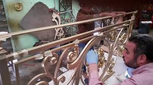 حديد مشغول درابزين درج Youtube