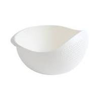 Food Grade Plastic Rice Beans Peas Washing Filter Strainer Basket, Drainer  Cleaning Gadget Silicone Colander Rice Bowl Drain Basket