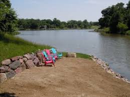 Diy Backyard Lakefront Beach Yes Please Lake Landscaping Backyard Beach Lake Beach House