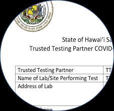 Click any official partner name below to drop to that partner's detailed section. Travel Partners Hawai I Doh Info Resources For Managing Covid 19