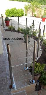 Garde Corps A Cables Sans Main Courante Garde Corps Inox Garde Corps Terrasse Ronde