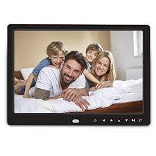 Offerta Di Oggi Regemoudal Cornice Foto Digitale 12 Pollici Elettronica Foto Cornice Led Schermo 1080p Alta Definizione Con Musica Film Mp3 Foto Film Musica