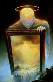 From ancient greek δημιουργός (dēmiourgós, one who works for the people; Demiurge Gnostic