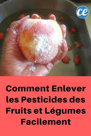 Comment Enlever Les Pesticides Des Fruits Et Legumes Facilement Avec Images Fruits Et Legumes