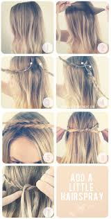 This look is best with medium to long thick hair but can also be done with the addition of extensions in cases of fine hair. Hair Crown Braids For Short Medium Hair On We Heart It
