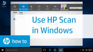 The printer software will help you: Scanning From An Hp Printer In Windows With Hp Scan Hp Printers Hpsupport Youtube