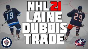 This deal makes a lot more sense for everyone. Patrik Laine And Pierre Luc Dubois Trade In Nhl 21 Youtube