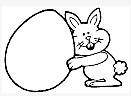 Free printable coloring pages of easter. Easter Bunny Rubber Stamp Easter Coloring Pages Free Transparent Png Download Pngkey