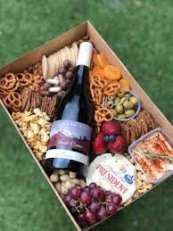 Grazing platters have become all about quality produce, stunning flavour combinations and visual artistry. Wine Grazing Box Lush Platters Melbourne