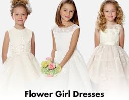 Well you're in luck, because here they come. Flower Girl Dresses Dillard S