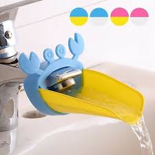 Place the wax ring on the closet flange, not on the toilet. Home Bathroom Sink Water Hand Washing Faucet Tap Extender Colorful Diy Kids Tool 6 14 Picclick