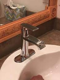 A stunning chrome finish is accented by smooth lines and a traditional curved neck. Brushed Nickel Moen T908bn Genta Two Handle Deck Mounted Modern Roman Tub Faucet Without Valve Kitchen Bathroom Fixtures Bathtub Faucets Urbytus Com