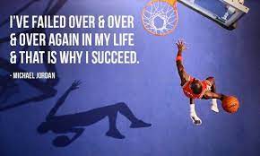 Ive Failed Over And Over And Over Again In My Life Inspirational Sports Quotes Motivational Quotes For Athletes Basketball Quotes Inspirational