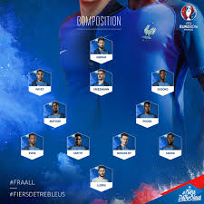 See more of officiel : Equipe De France On Twitter La Compo Des Bleus Pour Cette Demi Finale De L Euro2016 Croire En Nous Fiersdetrebleus Fraall 21h