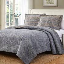The farmhouse stripe throw measures 60 inches long by 50 inches wide. Modern Farmhouse Striped Quilts Coverlets Sets You Ll Love In 2021 Wayfair