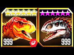 Indominus Rex Vs T Rex Jurassic World Youtube