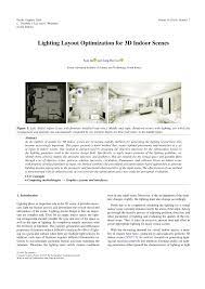 That means that declaring an array doesn't create an array. Pdf Lighting Layout Optimization For 3d Indoor Scenes