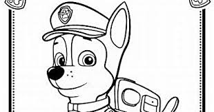 Home/paw patrol coloring pages/chase coloring page. Coloring Book Pdf Download