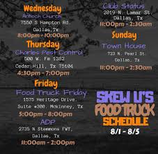 Serving leander, round rock, cedar park, and austin texas. Skew U On Twitter Another Week Means More Moving And Skewing Make Sure You Screen Shot This And Keep Us In Mind When You Re In Deep Thought Wondering What Meal Will Satisfy