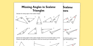 You're in the right place. Calculating Angles Of Scalene Triangles Worksheet Worksheet
