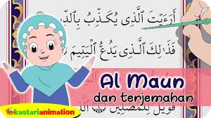 Contoh surat memo kepala sekolah berisi perintah. Al Maun Dan Terjemahan Juz Amma Diva Kastari Animation Official Youtube