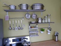 Order online either 'floating stainless steel shelves' or 'floating stainless steel shelves with lights'. Pin On Stainless Steel Kitchen Shelf Rail And Hooks