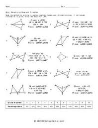 You can control the number of problems, workspace, border around the problems, image size, and you can generate the worksheets either in html or pdf format — both are easy to print. Congruent Triangles Lesson Plans Worksheets Lesson Planet