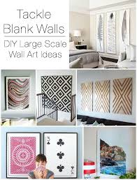 Chelsea coulston of making home base demonstrates that with her fabulous diy wall art made from plywood. Decorating Large Walls Large Scale Wall Art Ideas Large Wall Decor Large Scale Wall Art Cheap Wall Art