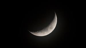 What does the moon mean next to a message on iphone? Waxing Crescent Moon