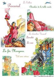 artur lancelot perceval les mythes chevalier histoire