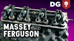 Three cylinder naturally aspirated diesel engine. 3 9 Perkins 4 Cyl Head Assembly Massey Ferguson 270 Ep3 Youtube