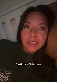 Huda Chris Bubble Scene