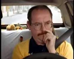 How do you not see the car in your mirror?