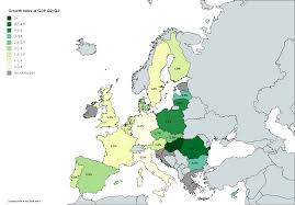 Eurostat: GDP growth per country 2018 Q2-2019 Q2 : europe