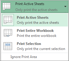 Print In Microsoft Excel